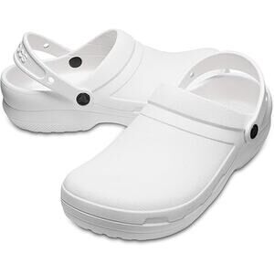 NWT CROCS WHITE SPECIALIST ll WORK CLOG M 8/W10 & M 7/W 9